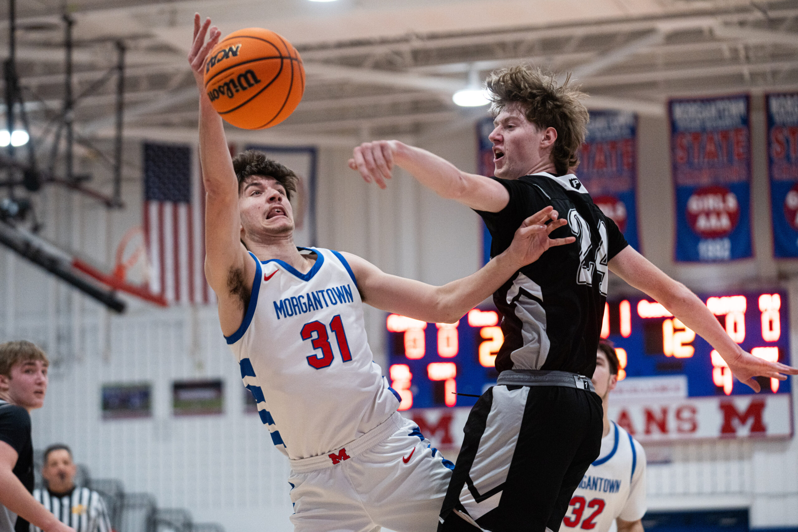 Top-ranked Morgantown High races past Preston